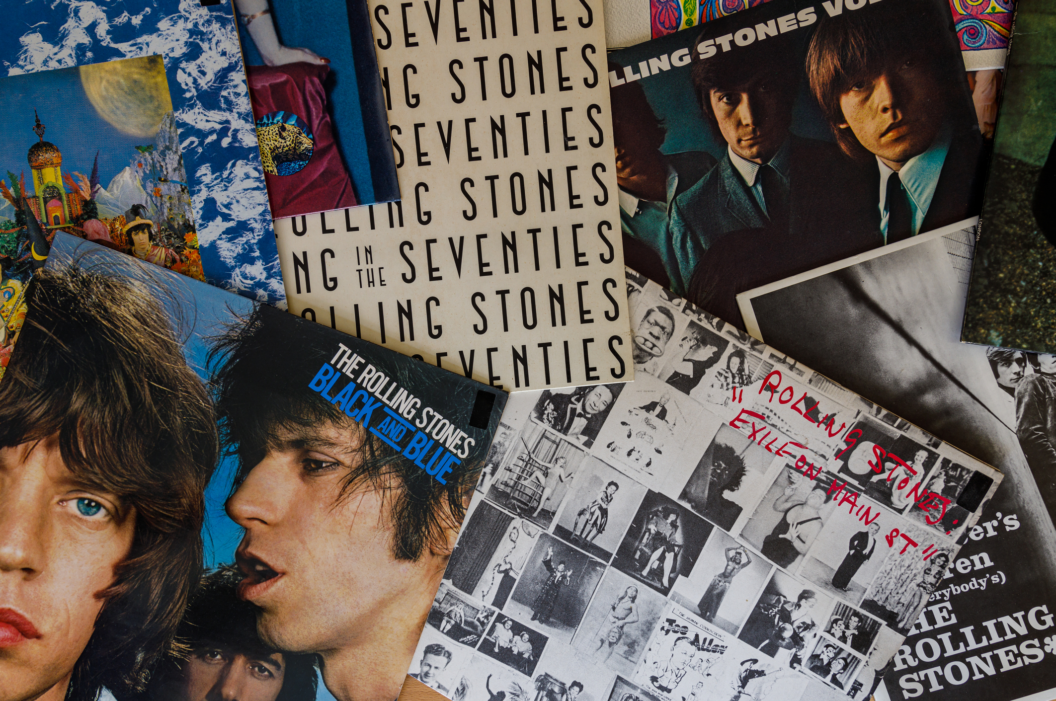 The Rolling Stones LP Covers